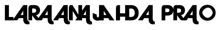 Laranjha Pro font